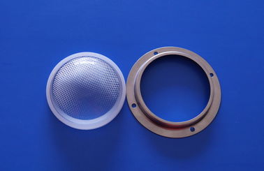 30w 50W Anti Glare LED Lens 120 Degree For Flood Light , 78mm diameter