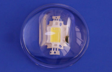 Borosilicate Glass Led Street Light Lens , Led Light Lens Cover For 10 Watt Leds