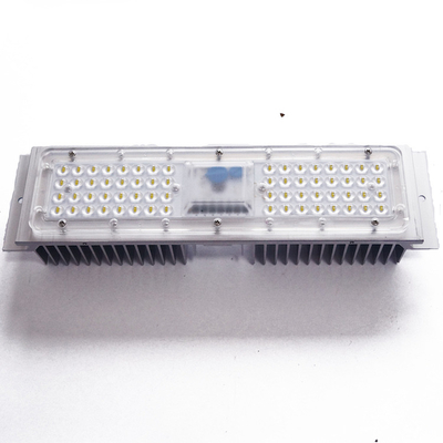 AC220V Led Street Light Components SMD3030 Optical PC With Heat Sink