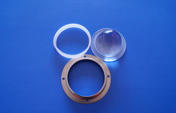 Flashlight Lens Optical Led Glass Lens For High Bay Light , Narrow Angle