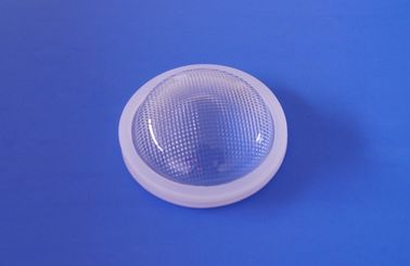 Buy Flooding Lighting Led Comllimator Lens , 66mm Optical Led Glass Lens online manufacture