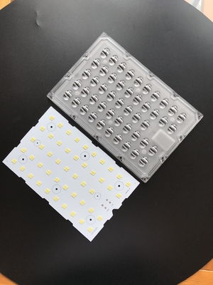 150W 3030 SMD LED Street Light Components Optics Array Lens For Road Lamp