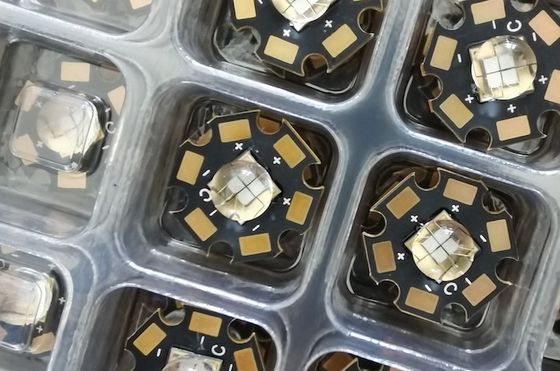 LM-80 ROHS 9W Blue High Power COB LED 90 degree For High Bay Light