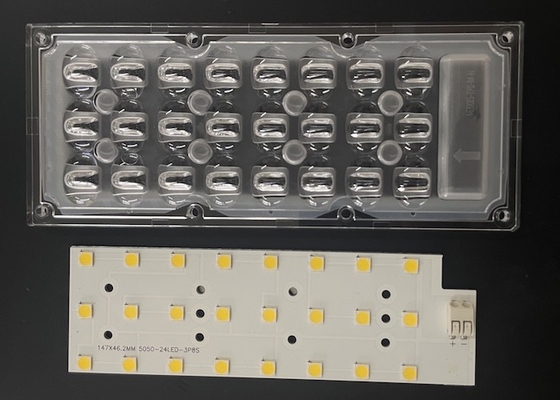 Buy 3x8 24 LED 5050SMD MODULE 163X85 DEGREE Street light lens for 40w 50w lamp online manufacture