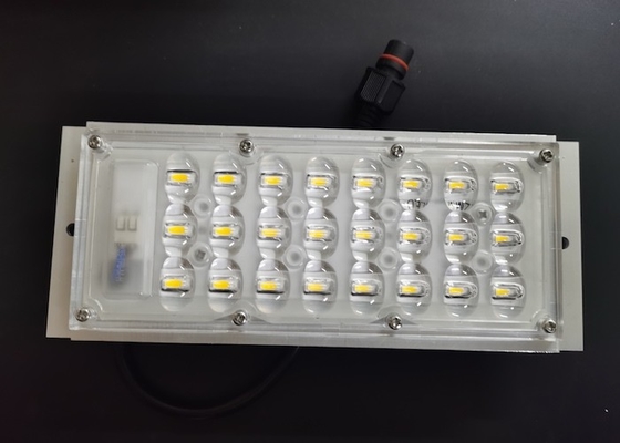 Buy 173x71mm 24 LED 5050 SMD Module LED Street Light Components With Optic Lens online manufacture