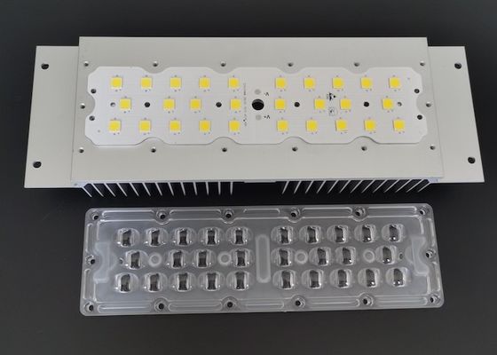 7070 SMD LED Street Light Module with 158x103 Degree Beam Angle and 5050SMD LED Chip for 50W-120W Sidewalk Lighting