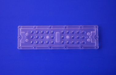 Buy SMD 3535 Led Street Light Lens , 28 In 1 80x150 Degree Led Optical Lens online manufacture