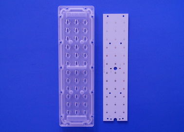 Buy 30Watt Street Light Vertical Led Lens Cover 3X12 36 LED 3030 3535 SMD Asymmetrical PC online manufacture