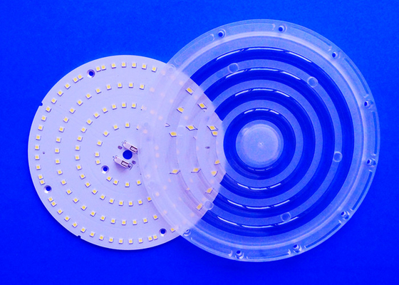 Buy 100W 3030 Led PCB Module High Bay Light Lens PC Material 92% Transmittance online manufacture