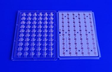 Buy PC led optics lenses , Led Street Light Components For 60W Road Lighting online manufacture