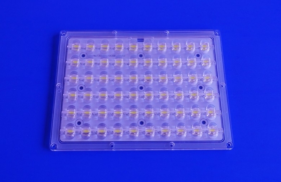 Lens With PCB For LED Street Light Module , 60W LED Street Light Parts