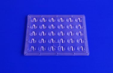Buy Street Lighting Fittings LED Lens Array Optical PMMA 30W Xpe Lens online manufacture