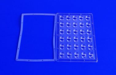 Buy PMMA LED Street Light Lens For Road Lamp Module 171x125x8.13mm online manufacture
