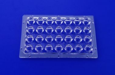 Buy PMMA Street Led Lens Array  28W Street Lamp Lens Array With Power Supply online manufacture