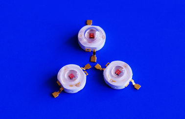 Buy Red Super High Power Led 1 Watt Taiwan Chip 620-630nm , 400ma Current online manufacture