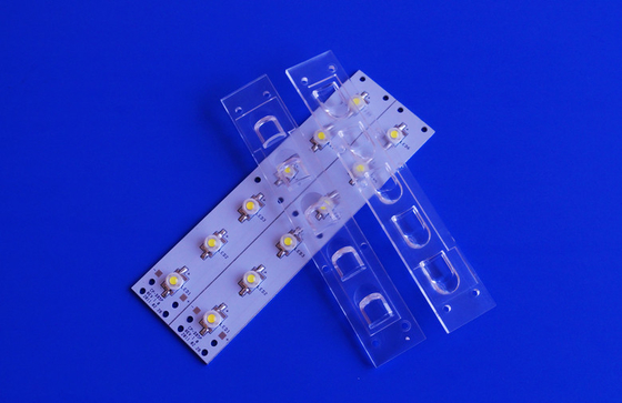 LED Street Light Componets Led PMMA Collimator Lens + ALuminum PCB mounted Leds