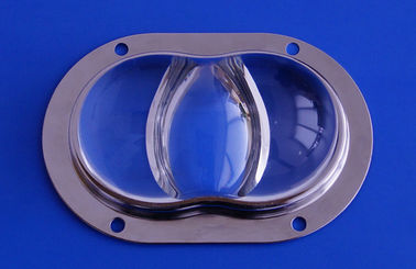 Buy COB 10W - 100W Led Glass lens , LED Optical Lens For led module lens online manufacture
