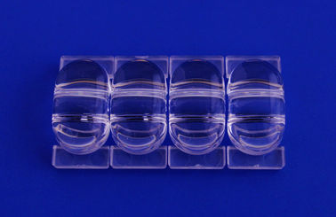 Buy PMMA optical or PC Led street single lens , Led Optical Lens for 1W 3W Edison LEDS online manufacture