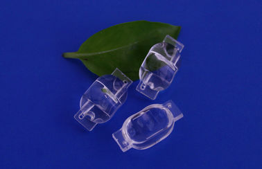 Buy High Power 3 / 1 watt PC AsymmetricLed Optic Lens 70 X 140 degree online manufacture
