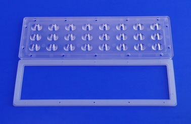 Buy Outdoor Led Street Light Components / Module PC Reflector Lens For Street Lighting online manufacture
