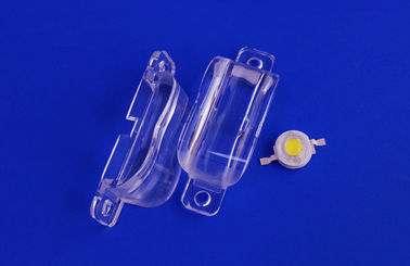 Buy 1w 3w 90 X 45 Degree High Power Led Optical Lenses / Lens With PMMA Or PC online manufacture