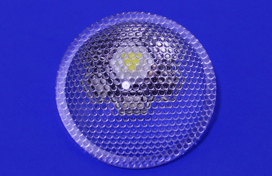 90 degree High Power 1W / 3W PMMA Led Lens for Edison Leds , Bead surface