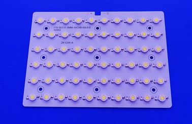 Buy 60W Lens Custom SMD LED PCB Board For Bridgelux Street Light Module online manufacture