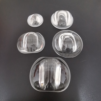 LED Glass Lens , Led Optical Lens For Led Tunnel Light , Led Street Light