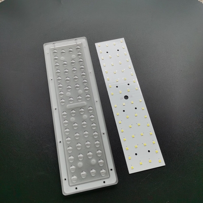 Buy PC Material 56W Led Optical Lens Reflector Led Street Light Lens online manufacture