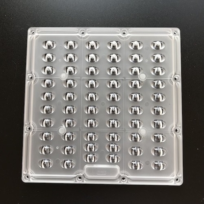 Buy 175x175mm 5050 SMD LED array Lens TYPE 2 square light lens 60w 120w online manufacture