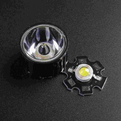Buy 1W Optical Led Spotlight Lens PMMA Led Lens With Small Bead Surface online manufacture