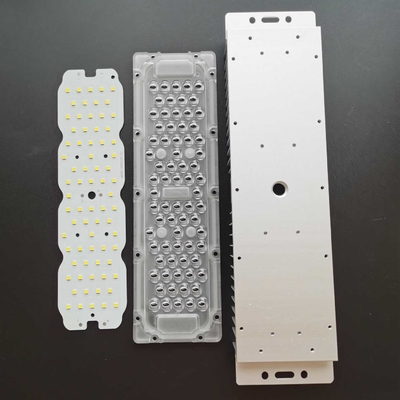 Buy Road Lamp LED Street Light Module 50W SMD 3030 LED Optical Grade PC Lens Material online manufacture