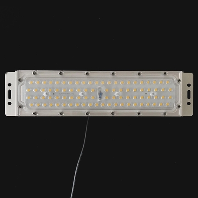 Buy Heat Sink 14 Parallel 3030 LED Lens 50w Optical PC Led Street Light Lens online manufacture