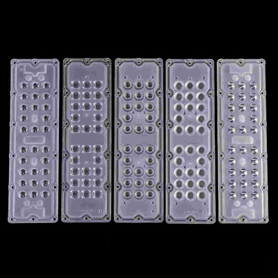 Buy SMD 5050 Led High Bay Light Lens , 28 In 1 30 degree Led Lens 236x70mm online manufacture
