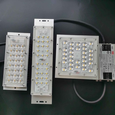 Buy 50W SMD 5050 LED Street Light Components , LED Lens 236x70mm 130x130mm online manufacture
