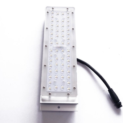 Buy 50W SMD 3030 Modul Led Lens , 56 In 1 Led Street Light Lens Optical Grade PC Lens online manufacture