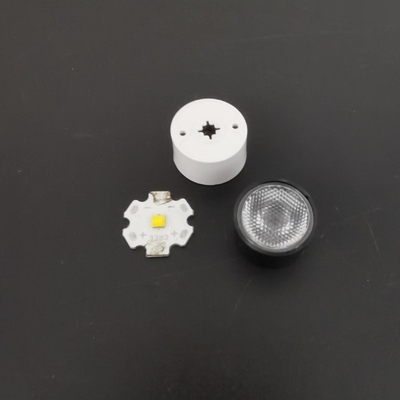 Buy 10 - 70 degree 3W / 1W Smallest High power LED Lens for Osram Leds online manufacture