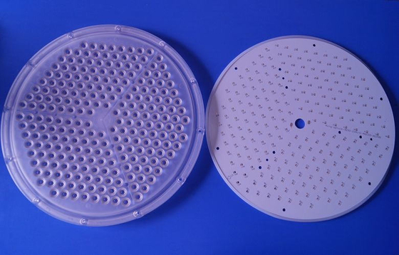 Buy 200 Watt High Bay Light Lens With PCB Board / 234pcs SMD 3030 LED Lens online manufacture