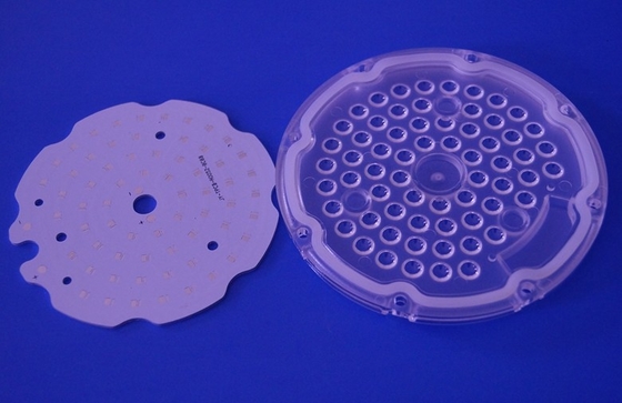 Durable PCB Led Lighting Module 120 Degree Lens 10W 50W With Silicon Gasket