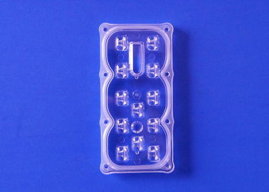 Buy 12 Pieces 3535 SMD LED Street Light Lens Module Optical Grade PC 91% Tranmittance online manufacture