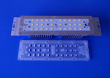 Buy 80x150 Degree Led Lamp Module , PC Street Light Array Lens 150w 5050 SMD 155lm/w online manufacture