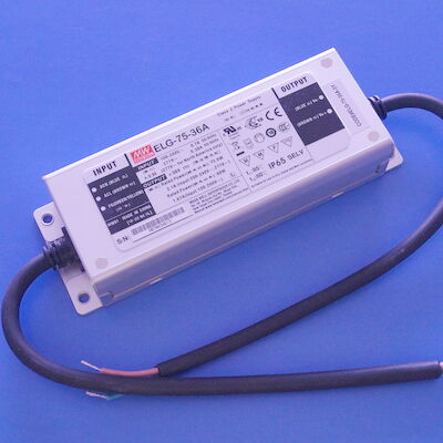 Buy ELG-75-36A IP65 48~75W Constant Voltage Constant Current Led Light Driver MEANWELL online manufacture
