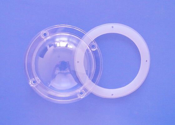 Buy 100MM Dia 91% Transmittance Clear PC Cover 50W 100W COB Lens online manufacture