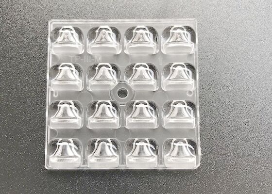 Buy 16 Points SMD3030 50X50mm LED Street Light Lens TYPE III-M online manufacture