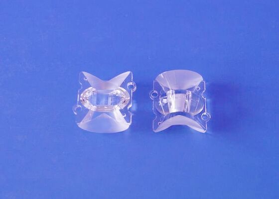 Buy 10x120 Degree PC PMMA Optical Lens Butterfly Shape For SMD3030 online manufacture