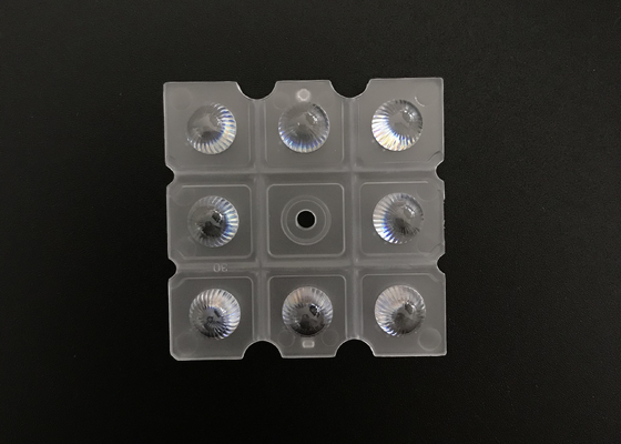 30 Degree PMMA Square LED Lens Array SMD5050 High Power Small Size