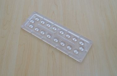 Buy Led Asymmetric Street Lens 18W Street Light 4 Vehicle Lanes 235x80x5mm online manufacture