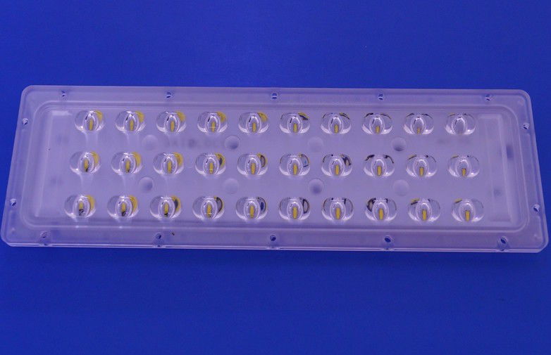 3535 PCB Plate Mounting LEDs And Optic Lens For Gas Station Lamp