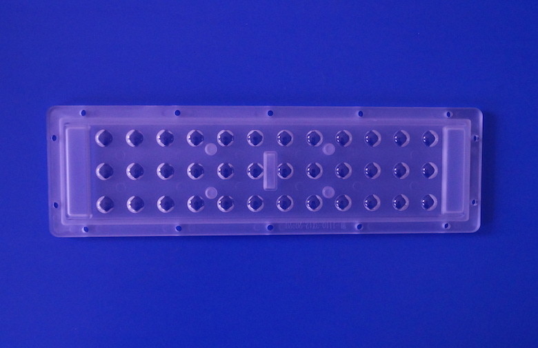 30-36 Watts 90x90 degree High bay light lens with silicon gasket for LED CHIP 3030 SMD