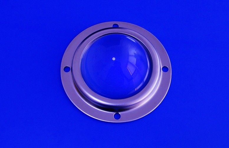 Dia 50mm Height 24mm cob led reflector , optical glass lens for led road lamp